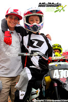Kash and his buddy at the 2013 MiniMoto